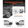 VEVOR 2PCS Front Wheel Bearing & Hub Assembly Fit for 2014-2015 Nissan Rogue Select S Sport Utility 2013 Advance 2012 Sentra SE-R Spec V Sedan 4-Door 2.5L OEM 513298, Wheel Bearing Hub Assembly Set