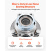 VEVOR 2PCS Front Wheel Bearing & Hub Assembly Fit for 2019 INFINITI QX50 Autograph Essential Luxe ProACTIVE Sport Utility Nissan Maxima Advance Sedan 4-Door OEM 513296, Wheel Bearing Hub Assembly Set
