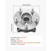 VEVOR 2PCS Front Wheel Bearing & Hub Assembly Fit for 2014 Subaru Forester 2.5i Convenience Limited Premium Sport Utility Impreza WRX Hatchback 4-Door 2.5L OEM 513303, Wheel Bearing Hub Assembly Set
