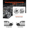 VEVOR 2PCS Front/Rear Wheel Bearing & Hub Assembly Fit for 2020 Chevy Impala LT Premier Sedan 2017 Equinox LS Sport Utility Buick Regal Cadillac XTS Livery Hearse OEM 513288, Wheel Bearing Hub Set