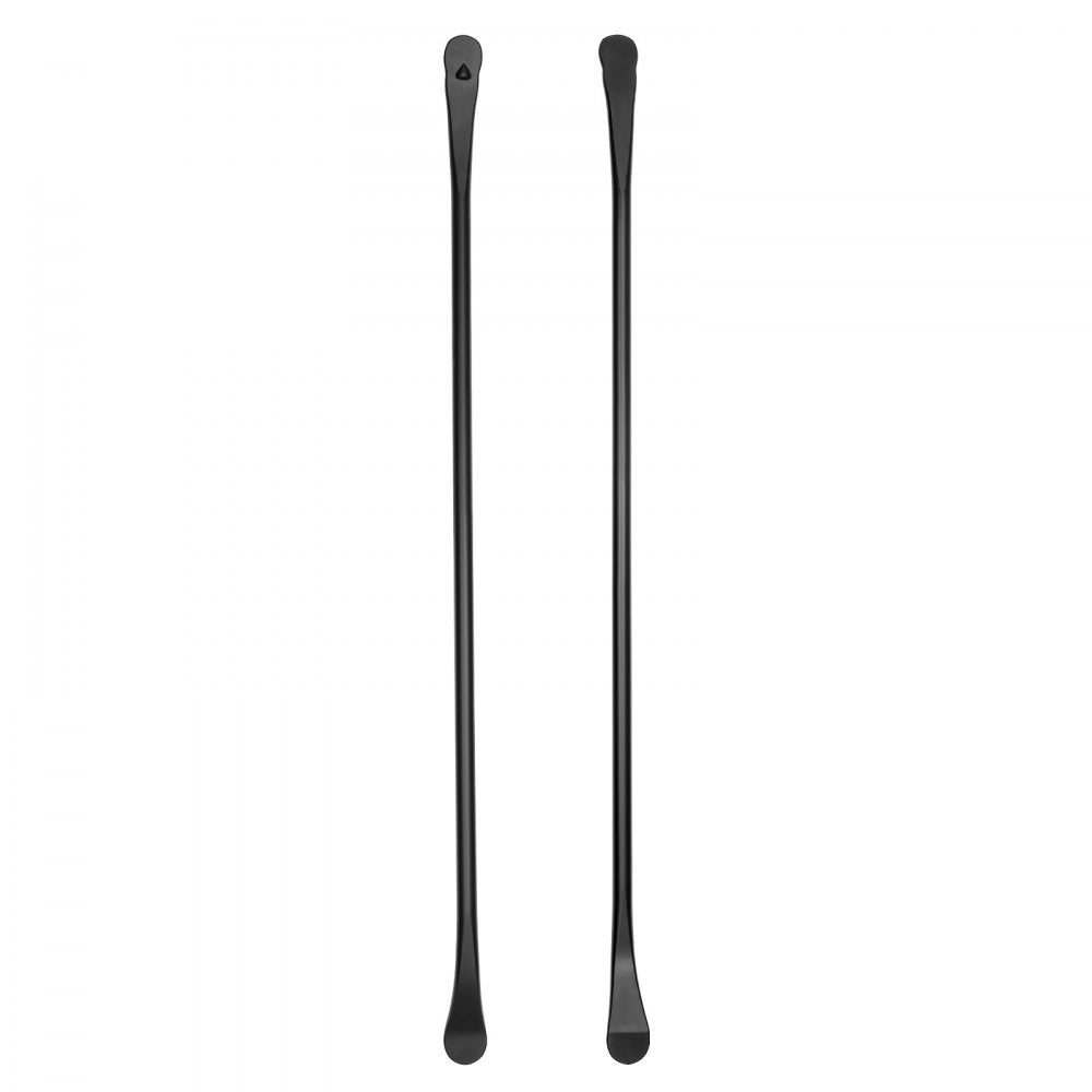 VEVOR Tire Bars, 2 PCS 38.2 Inch Tire Mount and Demount Iron, Heavy Duty Alloy Steel Mounting Tools, Professional Changing Removal Tools for Truck, Semi Truck, Off-Road Vehicle, Light-Duty Van, Black