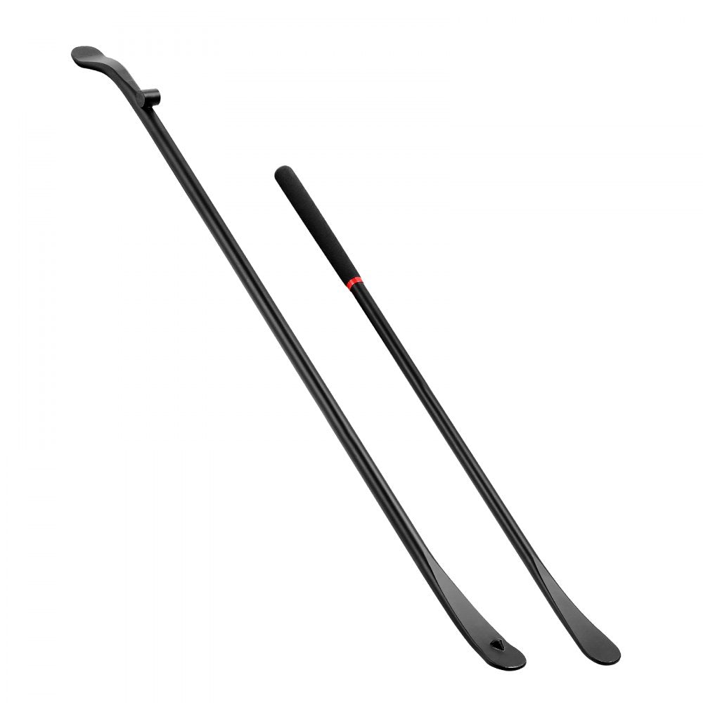 VEVOR Tire Bars, 2 PCS, 38.2 Inch Tire Mount and Demount Iron & 30 Inch Mt and Demount Spoon Bar, Heavy Duty Alloy Steel Changing Tools for Truck, Semi Truck, Off-Road Vehicle, Bus, Tractor, Black