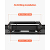 VEVOR Front Bumper Compatible with 2016-2023 Toyota Tacoma (Excluding Tacoma TRD/Tacoma TRD Sport), Pickup Truck Bumper with LED Light Bar, Winch Plate & D-Rings Mounts, Heavy-Duty Steel Front Bumper with E-Coating