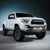 VEVOR Front Bumper Compatible with 2016-2023 Toyota Tacoma (Excluding Tacoma TRD/Tacoma TRD Sport), Pickup Truck Bumper with LED Light Bar, Winch Plate & D-Rings Mounts, Heavy-Duty Steel Front Bumper with E-Coating
