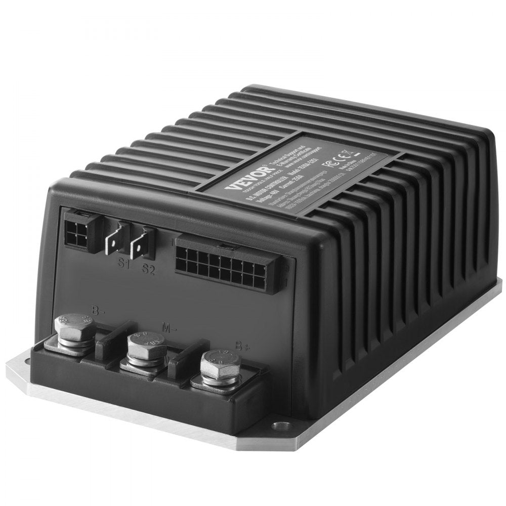 VEVOR Golf Cart Speed Controller, 48V & 250A, DC Motor Controller Replacement for 2000-2008 Club Car Golf Carts, IP65 Rated Protection, Aluminum Alloy & ABS Housing, Compatible with 1510A-5251 Models