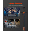 VEVOR Underhoist Support Stand, 3/4 Ton Capacity Under Hoist Jack Stand, Lifting from 38.4 to 75.4 in, Bearing Mounted Spin Handle, Self-Locking Threaded Screw, Two Wheels, Support Vehicle Components