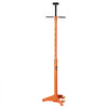 VEVOR Underhoist Support Stand, 3/4 Ton Capacity Under Hoist Jack Stand, Lifting from 38.4 to 75.4 in, Bearing Mounted Spin Handle, Self-Locking Threaded Screw, Two Wheels, Support Vehicle Components
