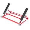 VEVOR Portable Car Lift, 4400 lbs Capacity, Heavy Duty Steel Quick Lift with 23" Max Height, Adjustable Width and Wheels, Manual Lifting for Cars, Compact SUVs, Mini Trucks, Home Garage or Shop Use