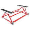 VEVOR Portable Car Lift, 4400 lbs Capacity, Heavy Duty Steel Quick Lift with 23" Max Height, Adjustable Width and Wheels, Manual Lifting for Cars, Compact SUVs, Mini Trucks, Home Garage or Shop Use