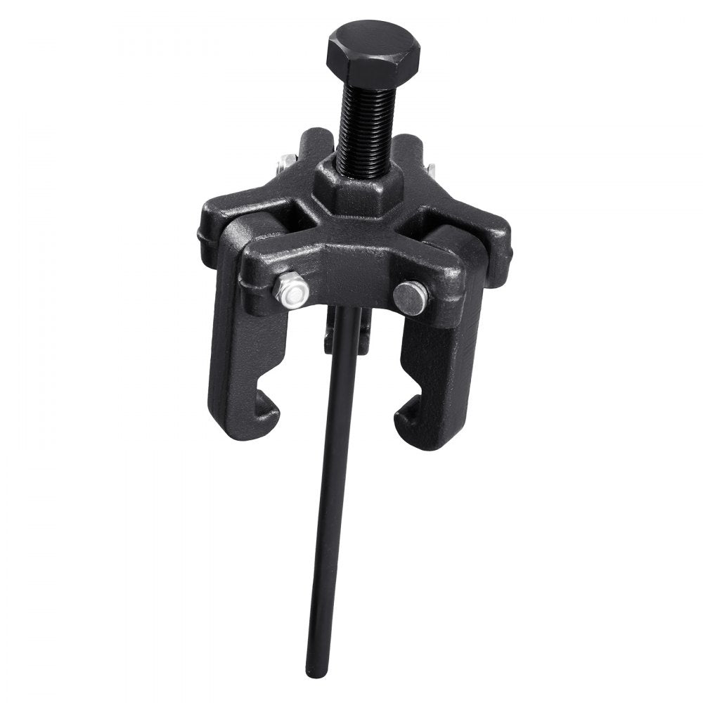 VEVOR Harmonic Balancer Puller Kit, Adjustable 3-Jaw Puller Fits Most Late Model Vehicles, 3-Jaw Pulley Puller Set with 4 Forcing Rods for Removing Harmonic Balancers Without Removing the Radiator