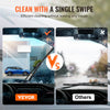 VEVOR 28" Rubber Wiper Blades, 71 cm Universal Replacement Wind Shield Wiper, Low Noise & Better Fit, with 4 Different Clips for most Car, Easy Installation