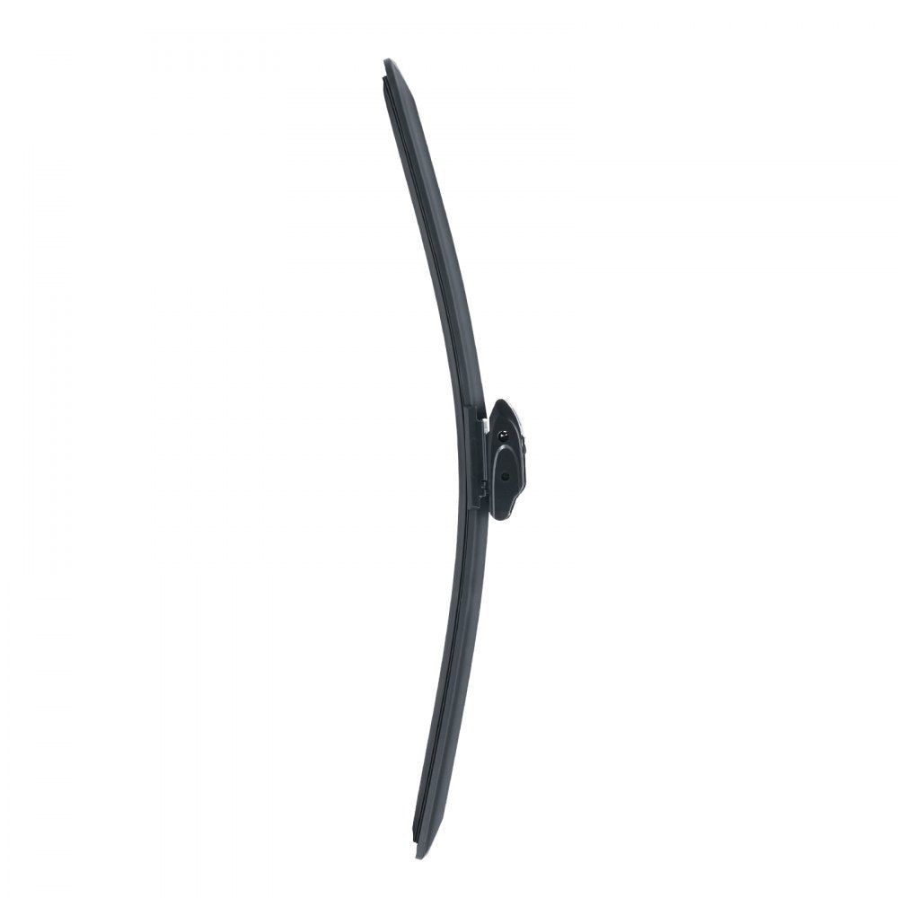 VEVOR 28" Rubber Wiper Blades, 71 cm Universal Replacement Wind Shield Wiper, Low Noise & Better Fit, with 4 Different Clips for most Car, Easy Installation
