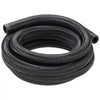 VEVOR 10AN Fuel Line Kit, 10 FT Fuel Hose Kit, 0.55" Nylon Stainless Steel Braided Fuel Line Oil/Gas/Diesel Hose End Fitting Kit, with 7 PCS Swivel Fitting Adapter Kit, Black