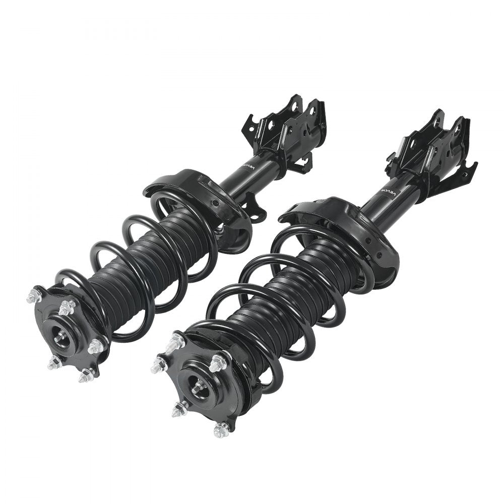 VEVOR Front Shock Absorber Strut Assembly, 2Pcs Shock and Strut Assembly with Coil Spring, Compatible with 2007-2014 Honda CR-V, Automotive Replacement Struts, OE 272491/272492
