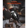 VEVOR Air Hammer, 4500BPM Pneumatic Hammer with 1.57-inch Stroke & 4PCS Chisels Round Shank, Lightweight & Compact Air Chisel Pneumatic Shovel Tool for Cutting Punching Scraping