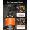 VEVOR 1 Inch Air Impact Wrench, Up to 1800 ft-lbs Nut-Busting Torque, 18.7 lbs Lightweight Pneumatic Impact Gun with 6" Extended Anvil for Heavy Duty Repairs and Maintenance