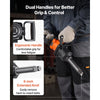 VEVOR 1 Inch Air Impact Wrench, Up to 1800 ft-lbs Nut-Busting Torque, 18.7 lbs Lightweight Pneumatic Impact Gun with 6" Extended Anvil for Heavy Duty Repairs and Maintenance