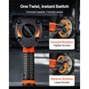VEVOR Air Impact Wrench, 1/2" Drive Pneumatic Impact Wrench Up to 1100 ft-lbs Reverse Torque, 7500RPM 4-Speed Adjustable & Lightweight Pneumatic Gun for Auto Repairs and Maintenance