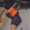 VEVOR Air Impact Wrench, 1/2" Drive Pneumatic Impact Wrench Up to 1100 ft-lbs Reverse Torque, 7500RPM 4-Speed Adjustable & Lightweight Pneumatic Gun for Auto Repairs and Maintenance