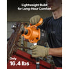 VEVOR 1 Inch Air Impact Wrench, Up to 1200 ft-lbs Nut-Busting Torque, 16.4 lbs Lightweight Pneumatic Impact Gun with Double Handles for Heavy Duty Repairs and Maintenance