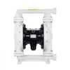 VEVOR Air Operated Double Diaphragm Pump, 25 GPM, 1 inch Inlet & Outlet Pneumatic Waste Oil Transfer Pump, Max 100 PSI, Polypropylene Body, Air-Operated for Diesel, Grease, Kerosene, Gasoline & Oil