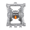 VEVOR Air Operated Double Diaphragm Pump, 6.6 GPM, 3/8 inch Inlet & Outlet Pneumatic Waste Oil Transfer Pump, Max 100 PSI, Aluminum Alloy Body, Air-Operated for Diesel, Grease, Kerosene, Gasoline