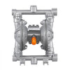 VEVOR Air Operated Double Diaphragm Pump, 6.6 GPM, 3/8 inch Inlet & Outlet Pneumatic Waste Oil Transfer Pump, Max 100 PSI, Aluminum Alloy Body, Air-Operated for Diesel, Grease, Kerosene, Gasoline