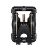 VEVOR Air Operated Double Diaphragm Pump, 35 GPM, 1 inch Inlet & Outlet Pneumatic Waste Oil Transfer Pump, Max 114 PSI, Aluminum Alloy Body, Air-Operated for Diesel, Grease, Kerosene, Gasoline & Oil