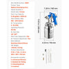 VEVOR Siphon Feed Spray Gun, High Atomization Air Paint Spray Gun, 1000cc Automotive Paint Sprayer with 1.8 mm Nozzle, Adjustable Flow Rate & Air Volume for Car, Furniture, Wall, House Painting