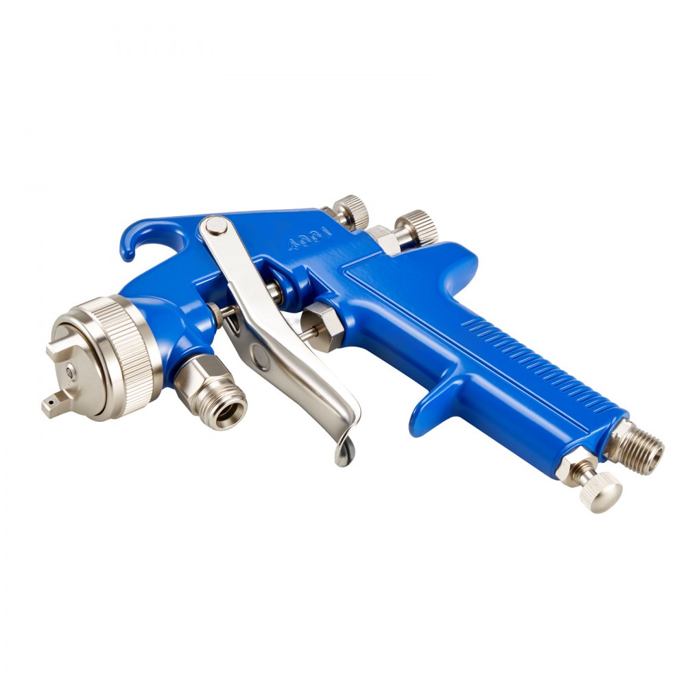 VEVOR Siphon Feed Spray Gun, High Atomization Air Paint Spray Gun, 1000cc Automotive Paint Sprayer with 1.8 mm Nozzle, Adjustable Flow Rate & Air Volume for Car, Furniture, Wall, House Painting
