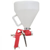 VEVOR Air Texture Spray Gun, 1.45 Gallon Air Hopper Spray Gun, Professional Drywall Texture Painting Sprayer with 3 Nozzles (3.5mm, 6mm, 8mm) for Popcorn, Knockdown, Orange Peel Textures