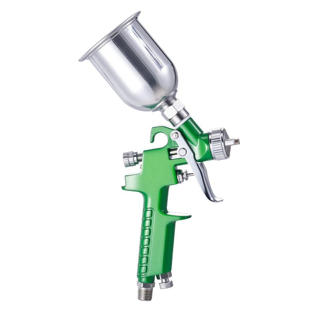 VEVOR 3-Piece Air Spray Gun Kit, Professional Auto Paint Spray Gun Set with 3 Nozzles (1/1.4/1.8mm), 3 Cups & Air Regulator, Gravity Feed Automotive Paint Sprayer for Primer, Topcoat & Touch-Up