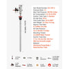 VEVOR Air-Operated Oil Transfer Pump 1:1 5.3 GPM / 20 LPM Flow Drum Pump, Fits 55 Gallon Barrels & Open Containers, Heavy Duty Aluminum Pump, Pneumatic for SAE 80 Oils / Fluids (NOT for Gasoline)