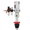 VEVOR Air-Operated Oil Transfer Pump 1:1 5.3 GPM / 20 LPM Flow Drum Pump, Fits 55 Gallon Barrels & Open Containers, Heavy Duty Aluminum Pump, Pneumatic for SAE 80 Oils / Fluids (NOT for Gasoline)