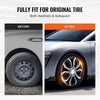 VEVOR Wheel Rim Cover Hubcaps, 15 in Diameter, Sturdy & Durable Scratch-Resistant Hubcap with Snap & Valve Nozzle Hole, ABS & PC Hubcap with High Rigidity & Less Wind Drag, Fits for All Weather Use