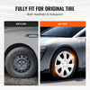 VEVOR Wheel Rim Cover Hubcaps, 16 in Diameter, Sturdy & Durable Scratch-Resistant Hubcap with Snap & Valve Nozzle Hole, ABS & PC Hubcap with High Rigidity & Less Wind Drag, Fits for All Weather Use