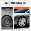 VEVOR Wheel Rim Cover Hubcaps, 15 in Diameter, Sturdy & Durable Scratch-Resistant Hubcap with Snap & Valve Nozzle Hole, ABS & PC Hubcap with High Rigidity & Less Wind Drag, Fits for All Weather Use