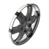 VEVOR Wheel Rim Cover Hubcaps, 15 in Diameter, Sturdy & Durable Scratch-Resistant Hubcap with Snap & Valve Nozzle Hole, ABS & PC Hubcap with High Rigidity & Less Wind Drag, Fits for All Weather Use