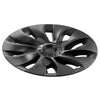 VEVOR Wheel Rim Cover Hubcaps, 18 in, 2017-2023 Model 3 Fully Fit Hubcap with Snap, Guard Tape & Valve Nozzle Hole, ABS & PC Hubcap with High Rigidity & Less Wind Drag, Fits for All Weather Use