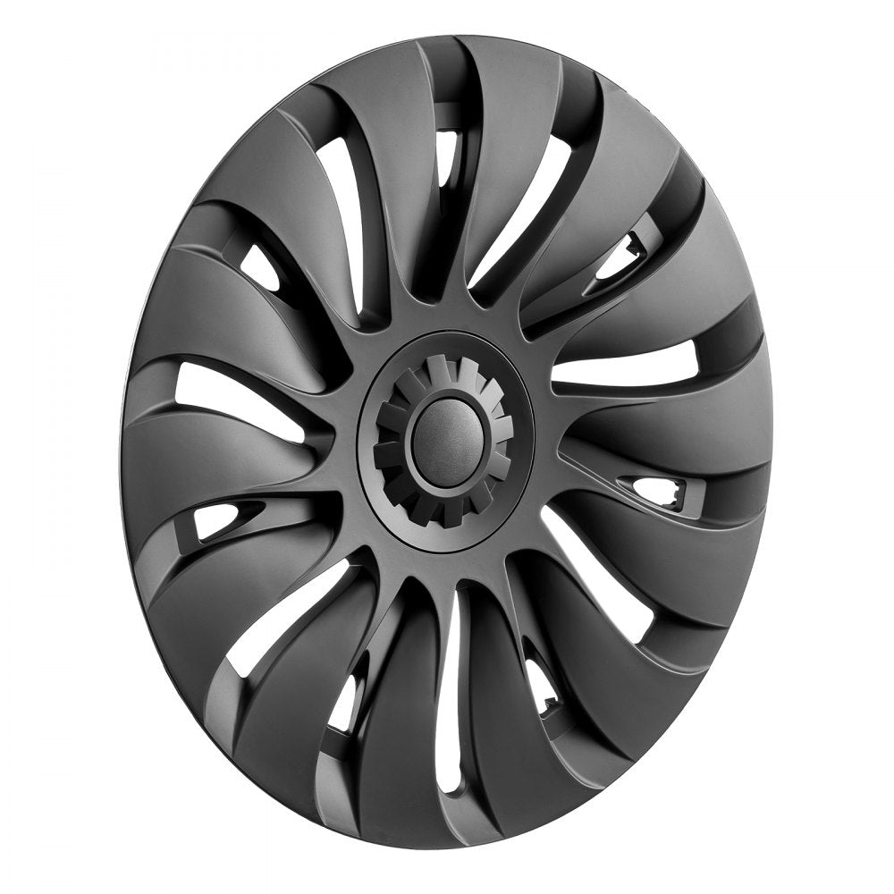 VEVOR Wheel Rim Cover Hubcaps, 19 in, 2020-2024 Model Y Fully Fit Hubcap with Snap, Guard Tape & Valve Nozzle Hole, ABS & PC Hubcap with High Rigidity & Less Wind Drag, Fits for All Weather Use
