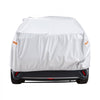 VEVOR Car Cover, Car Cover Waterproof for Dodge Challenger Full Size Sedan, Custom-fit All Weather Sun Rain Wind Dust Snow Protection Full Exterior Covers with Door Zipper and Cotton Lining, Silver