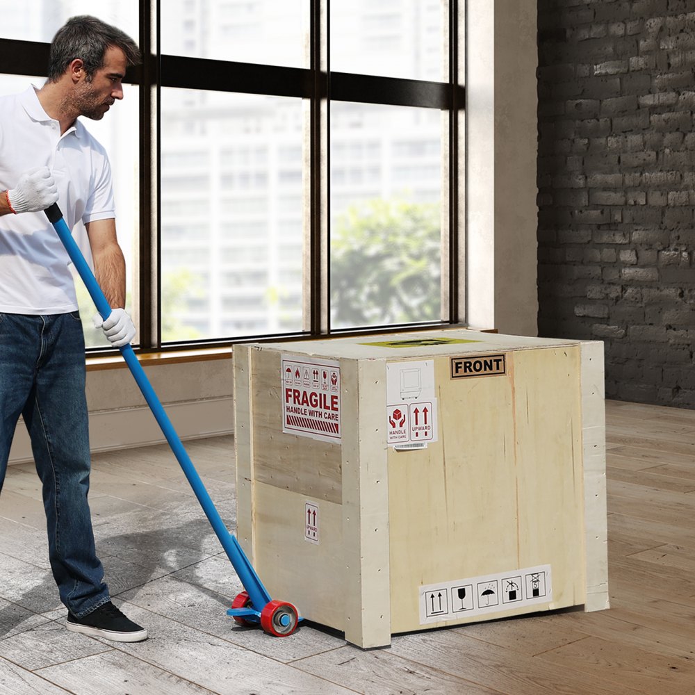 VEVOR Pallet Buster, 60-Inch Handle, 8818 lbs Weight Capacity, Q235 Carbon Steel, Heavy Duty Deck Wrecker Demolition Wood Pallet Tool Breaker Pry Bar Puller for Efficient and Effortless Board Removal