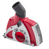 VEVOR Cutting Dust Shroud for Angle Grinders, Universal 4-5 in Angle Grinder Dust Shroud with 6 Clamping Washers, Adjustable Cutting Depth, Connect to Vacuum Cleaner, for Wood Concrete Wall Stone