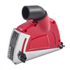 VEVOR Cutting Dust Shroud for Angle Grinders, Universal 4-5 in Angle Grinder Dust Shroud with 6 Clamping Washers, Adjustable Cutting Depth, Connect to Vacuum Cleaner, for Wood Concrete Wall Stone