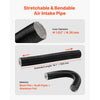 VEVOR Diesel Heater Intake Pipe Kit, 0.98 inch Car Air Parking Heater Ducting Pipe Hose Tube, Stretchable & Bendable Car Air Intake Filter Silencer Hose Pipes Kit for 2KW 5KW 8KW Diesel Heaters
