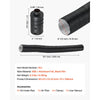 VEVOR Diesel Heater Intake Pipe Kit, 0.98 inch Car Air Parking Heater Ducting Pipe Hose Tube, Stretchable & Bendable Car Air Intake Filter Silencer Hose Pipes Kit for 2KW 5KW 8KW Diesel Heaters