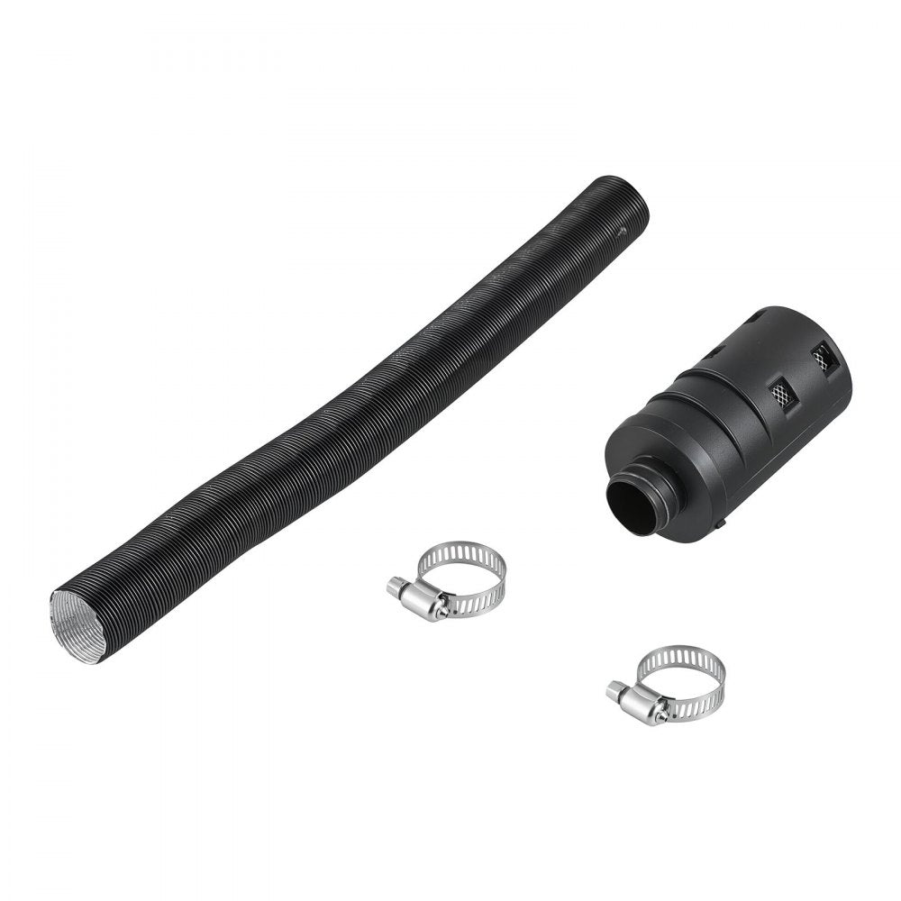 VEVOR Diesel Heater Intake Pipe Kit, 0.98 inch Car Air Parking Heater Ducting Pipe Hose Tube, Stretchable & Bendable Car Air Intake Filter Silencer Hose Pipes Kit for 2KW 5KW 8KW Diesel Heaters