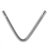 VEVOR Exhaust Hose, 23.6 inch Diesel Heater Flexible Exhaust Pipe, Stainless Steel Exhausts Hoses with 2 Hose Clamps, Air Diesel Parking Heater Exhausts Hoses Line for 2KW 5KW 8KW Diesels Heaters