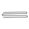VEVOR Exhaust Hose, 118.1 inch Stainless Steel Exhausts Hose, Diesel Heater Flexible Exhaust Pipe with 2 Hose Clamps, Exhausts Hoses Kit Diesel Heater Accessories for 2KW 5KW 8KW Diesels Heaters