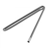 VEVOR Exhaust Hose, 77.95 inch Stainless Steel Exhausts Hose, Diesel Heater Flexible Exhaust Pipe with 2 Hose Clamps, Exhausts Hoses Kit Diesel Heater Accessories for 2KW 5KW 8KW Diesels Heaters